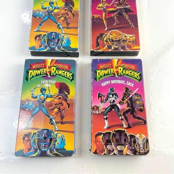 Mighty Morphin Power Rangers VHS Collector's Set 2, 3, 4 – Saban –‎ Rare Vintage - Picture 3 of 10